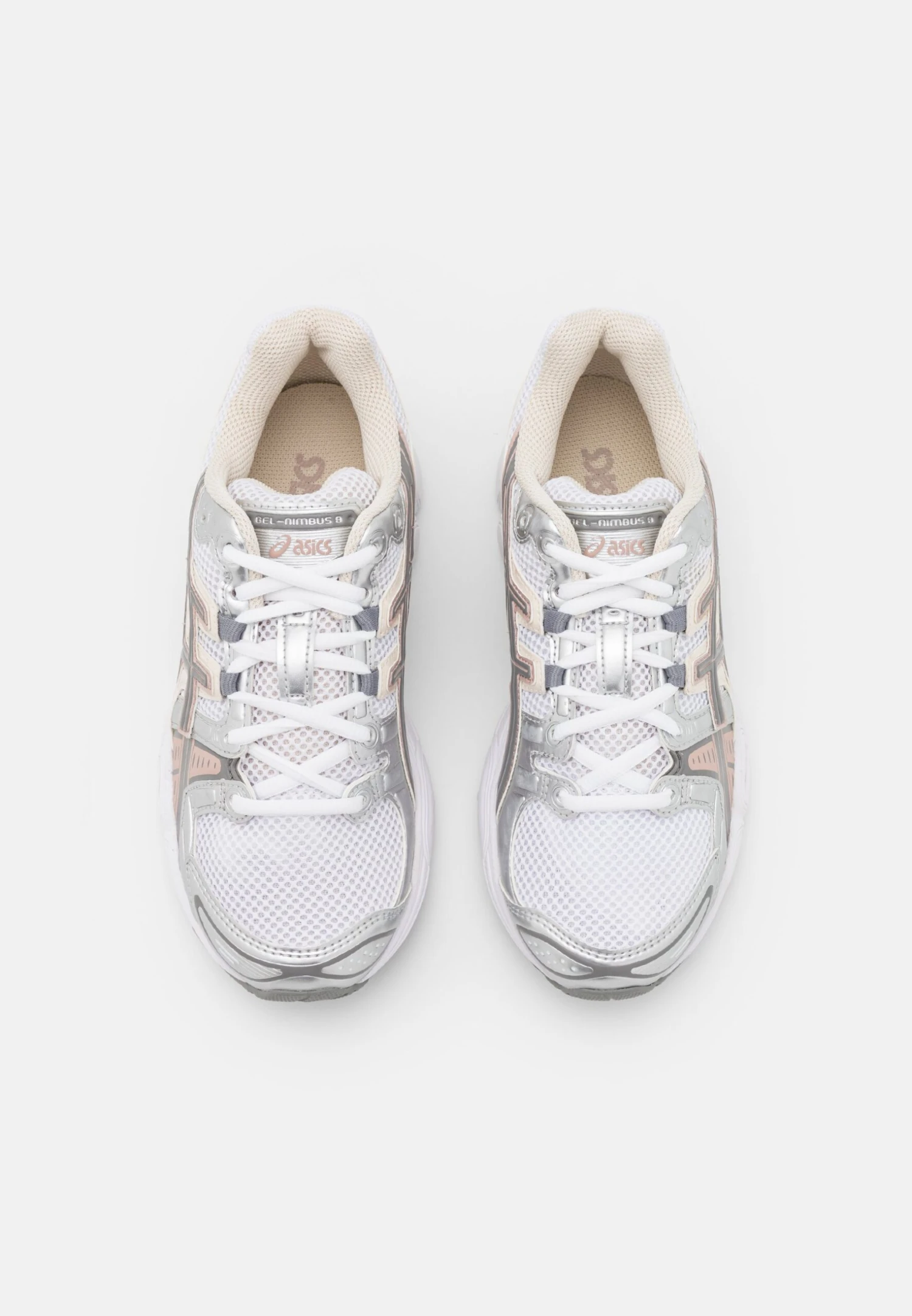 ASICS SportStyle Gel-Nimbus 9 - Trainers - White/Oatmeal 10 ASICS SportStyle Gel-Nimbus 9 - Trainers - White/Oatmeal - Image 8