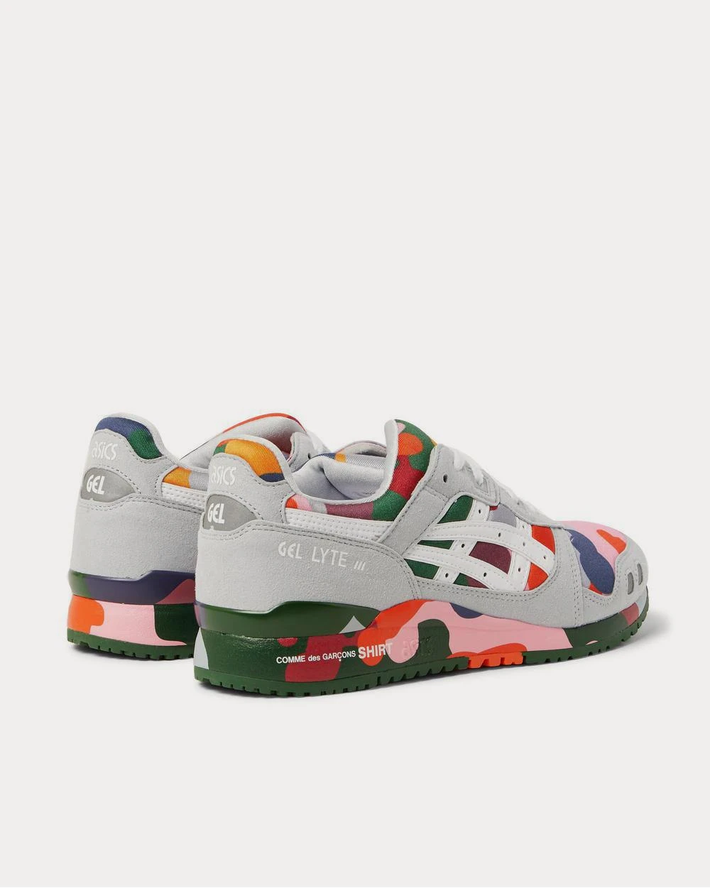 GEL-LYTE III Suede- And Rubber-Trimmed Neoprene Multi Low Top Sneakers 5 GEL-LYTE III Suede- And Rubber-Trimmed Neoprene Multi Low Top Sneakers - Image 3