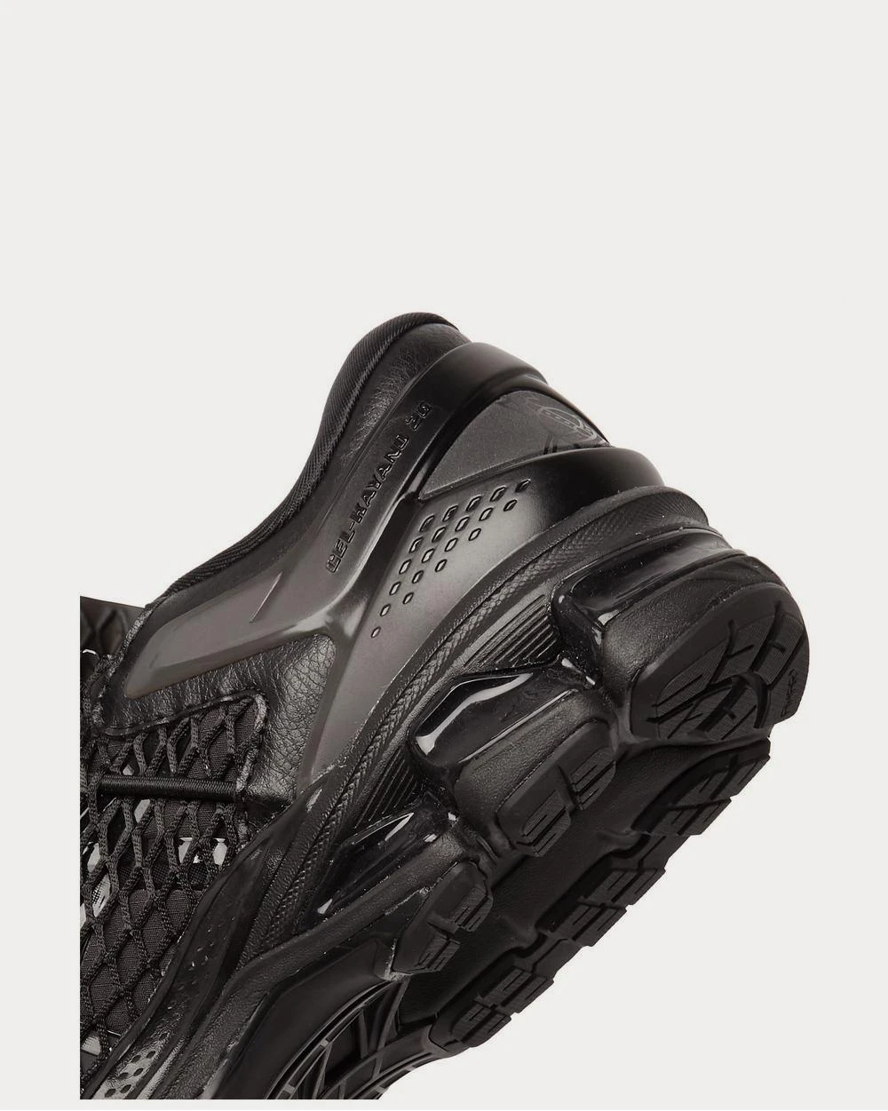 GEL-Kayano 26 Mesh-Panelled Rubber And Leather Black Low Top Sneakers 6 GEL-Kayano 26 Mesh-Panelled Rubber And Leather Black Low Top Sneakers - Image 4