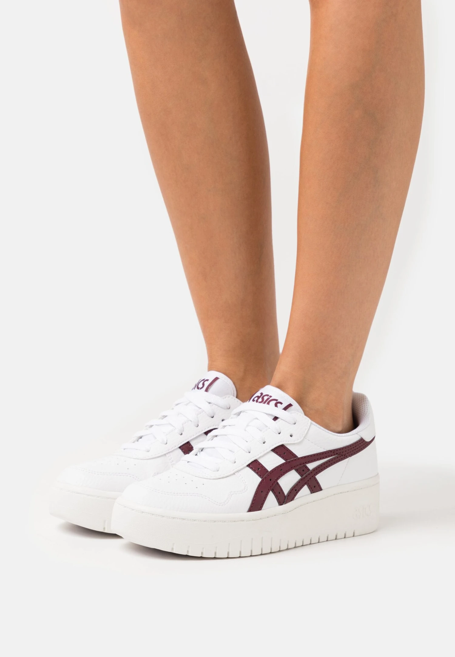 ASICS SportStyle Japan S Pf - Trainers - White/Deep Mars 3 ASICS SportStyle Japan S Pf - Trainers - White/Deep Mars