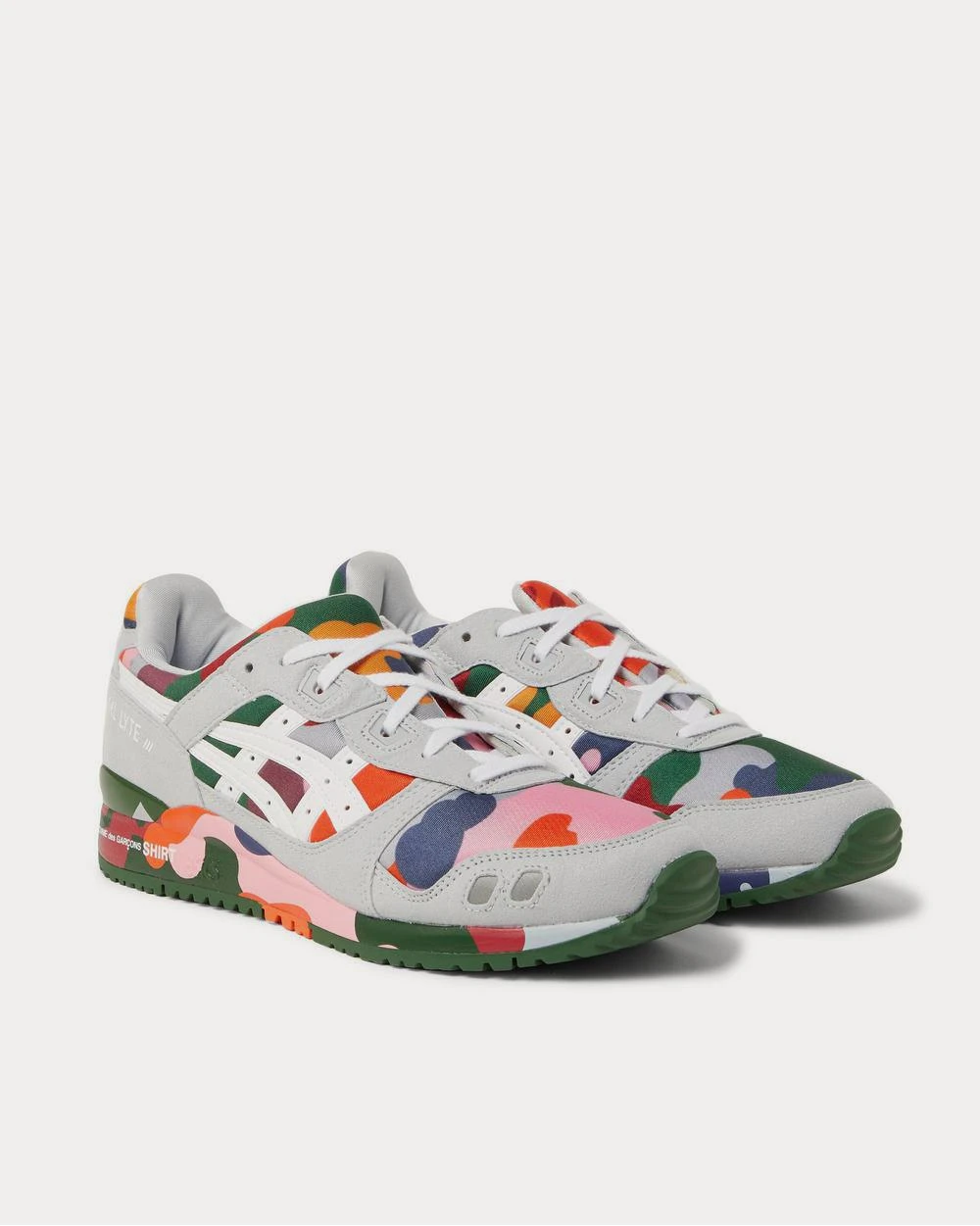 GEL-LYTE III Suede- And Rubber-Trimmed Neoprene Multi Low Top Sneakers 4 GEL-LYTE III Suede- And Rubber-Trimmed Neoprene Multi Low Top Sneakers - Image 2