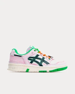 EX89 Washed Pink / Orange / Green Low Top Sneakers