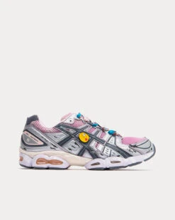 GEL-Nimbus 9 Burgundy Wine / Silver Low Top Sneakers