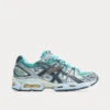 GEL-Nimbus 9 Checked Turquoise / Silver Low Top Sneakers -Asics ASICSSportStylex di visionGEL Nimbus9checkedturquoise silver low top sneakers 1
