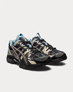 UB5-S Gel-Nimbus 9 Black / Gunmetal Low Top Sneakers 9 UB5-S Gel-Nimbus 9 Black / Gunmetal Low Top Sneakers -Asics ASICSUB5 SGel Nimbus9 Black Gunmetal low top sneakers 3
