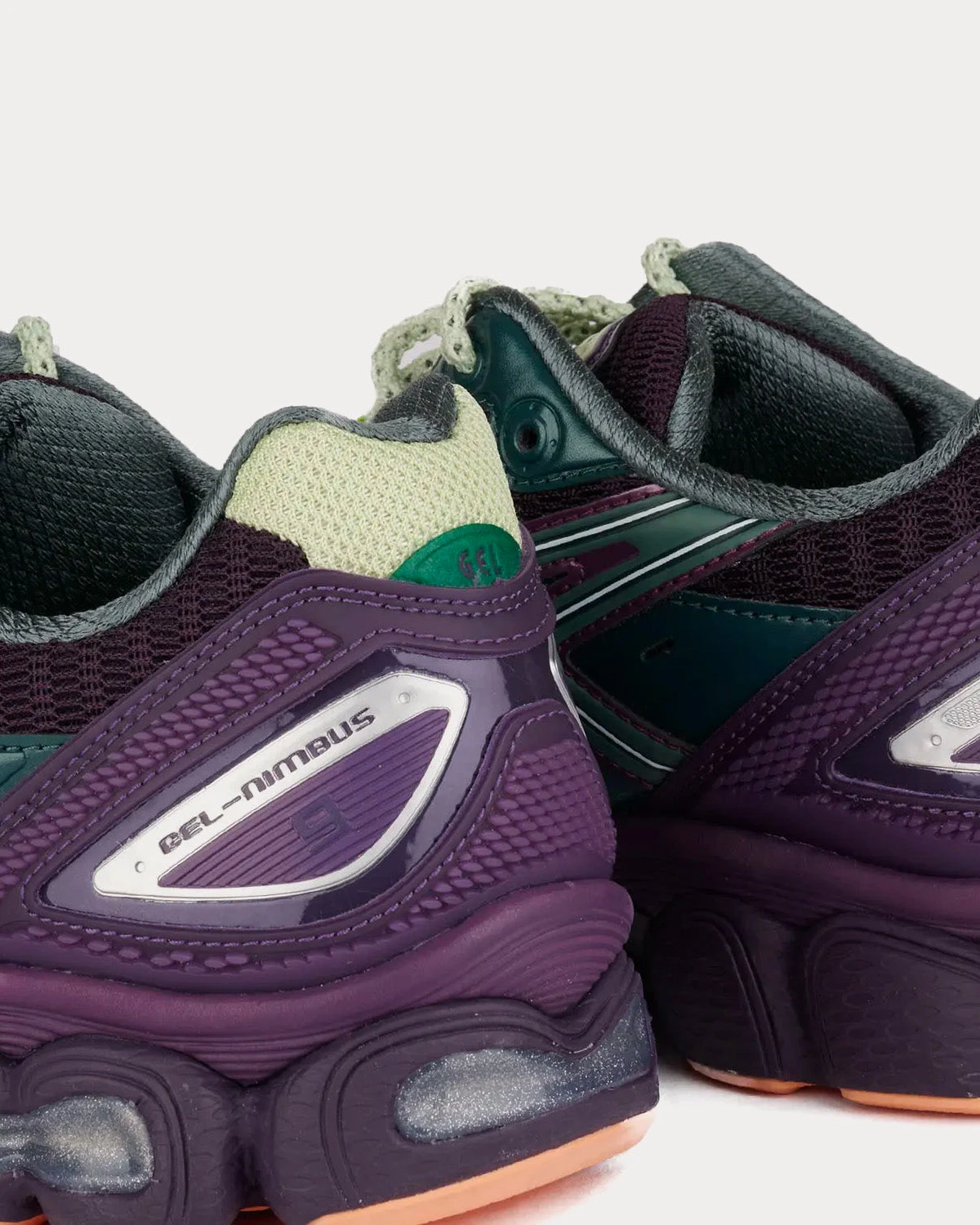 Gel-Nimbus 9 Nightshade / Laurel Wreath Low Top Sneakers 5 Gel-Nimbus 9 Nightshade / Laurel Wreath Low Top Sneakers - Image 3