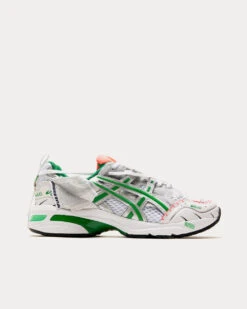 X Naked Copenhagen Gel 1090 Green / Grey / Pink Running Shoes