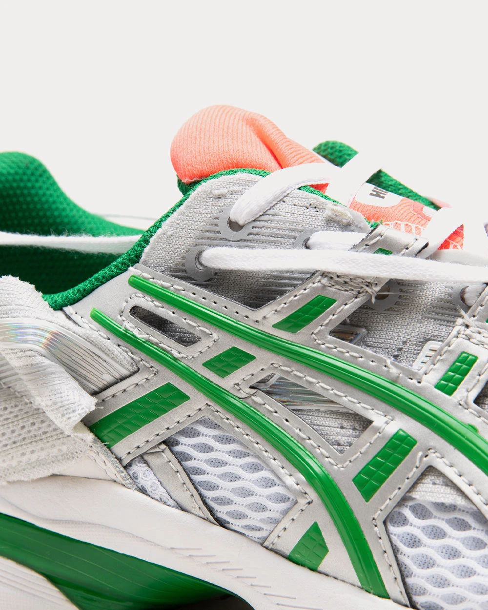 X Naked Copenhagen Gel 1090 Green / Grey / Pink Running Shoes 6 X Naked Copenhagen Gel 1090 Green / Grey / Pink Running Shoes - Image 4