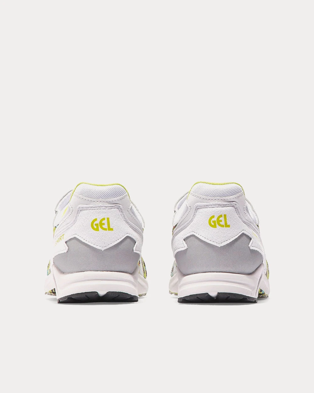 White / Yellow Low Top Sneakers 5 White / Yellow Low Top Sneakers - Image 3