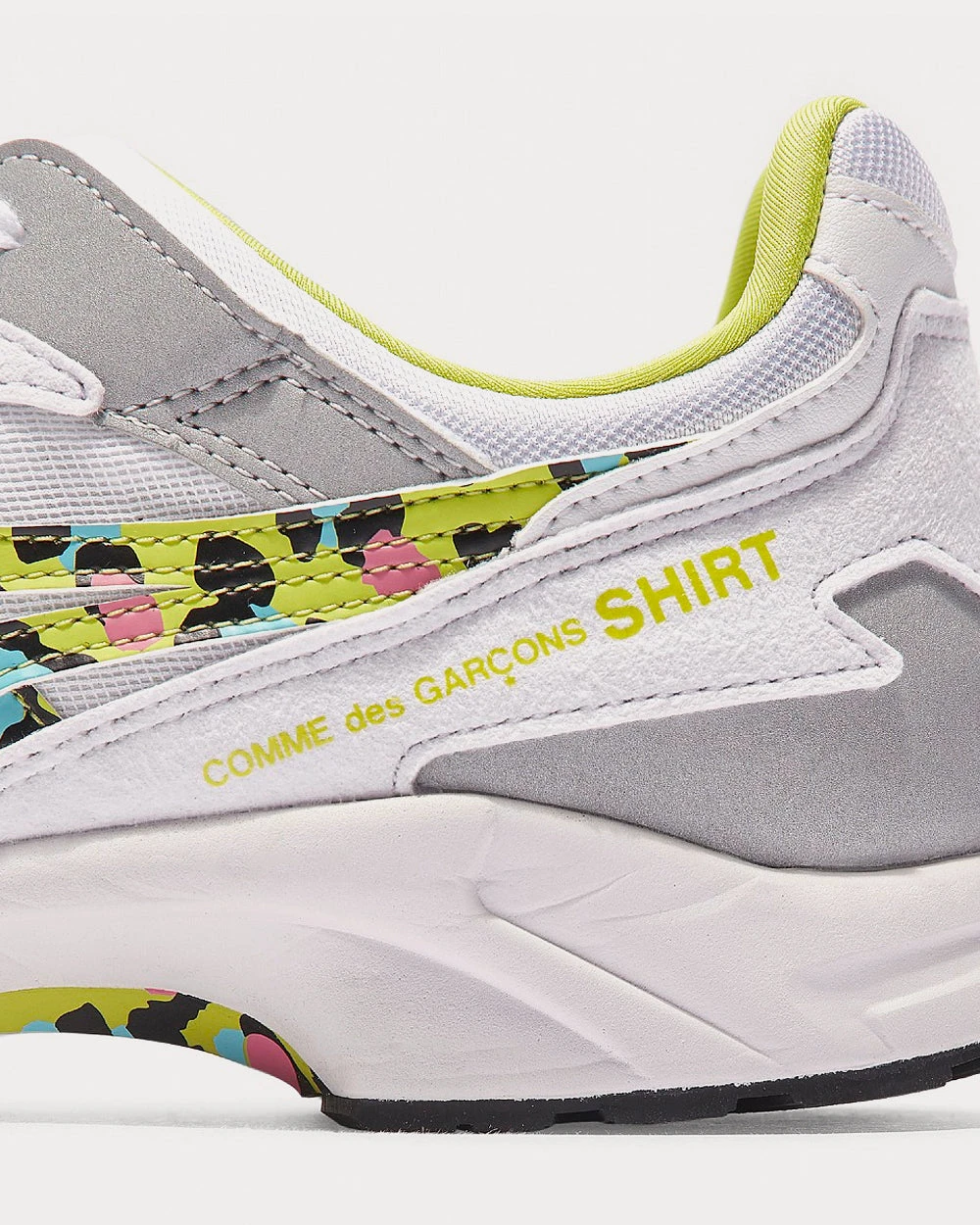 White / Yellow Low Top Sneakers 6 White / Yellow Low Top Sneakers - Image 4