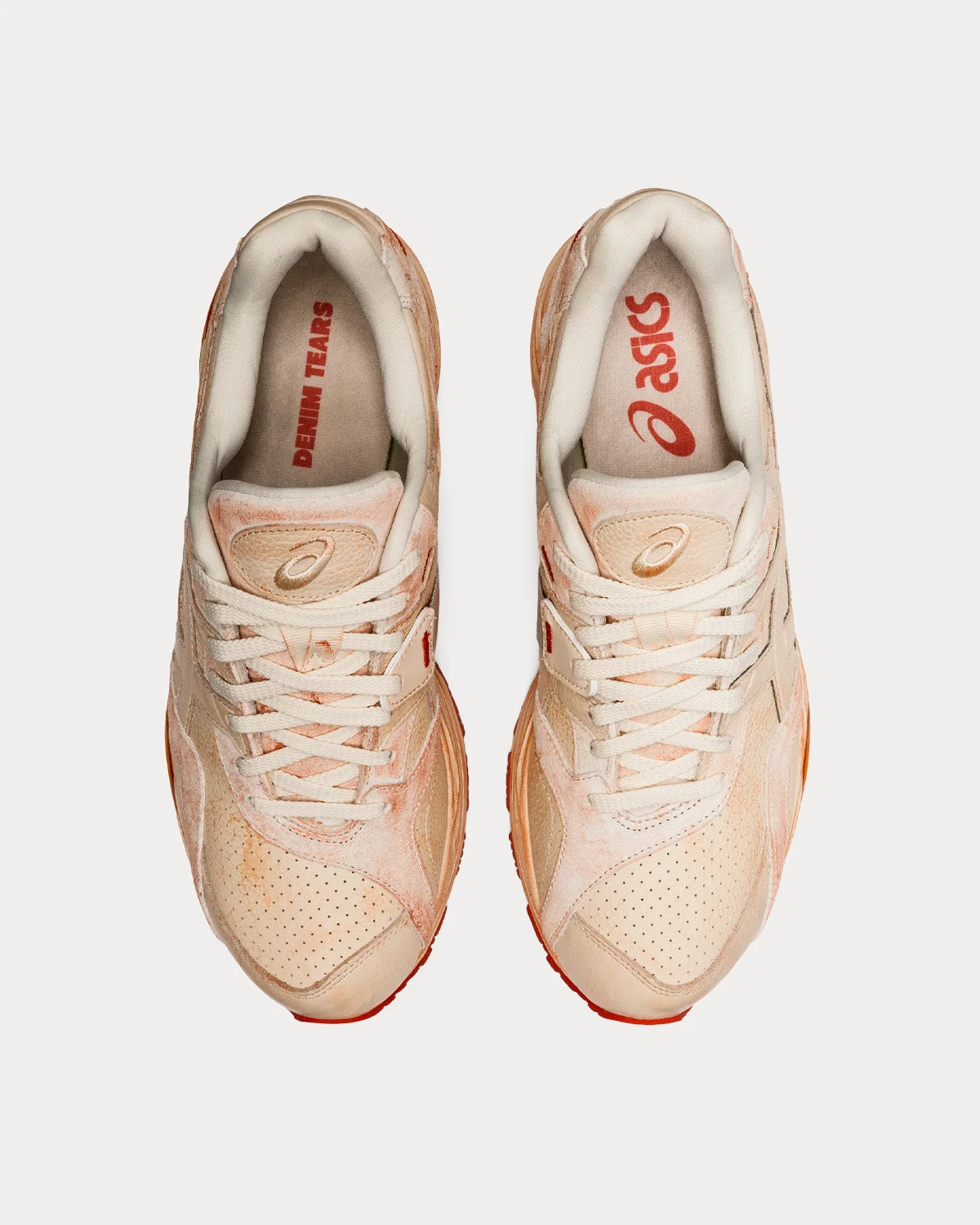 GEL-MC PLUS Red Clay / Asics Cream Low Top Sneakers 4 GEL-MC PLUS Red Clay / Asics Cream Low Top Sneakers - Image 2