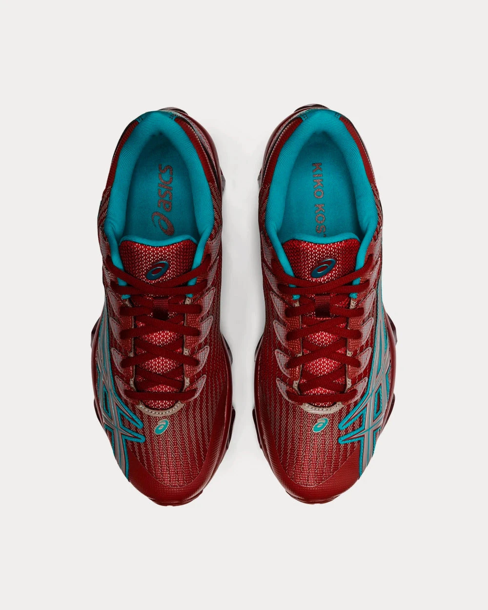 Gel-Quantum Levitrak Fired Brick / Blue Grass Low Top Sneakers 4 Gel-Quantum Levitrak Fired Brick / Blue Grass Low Top Sneakers - Image 2