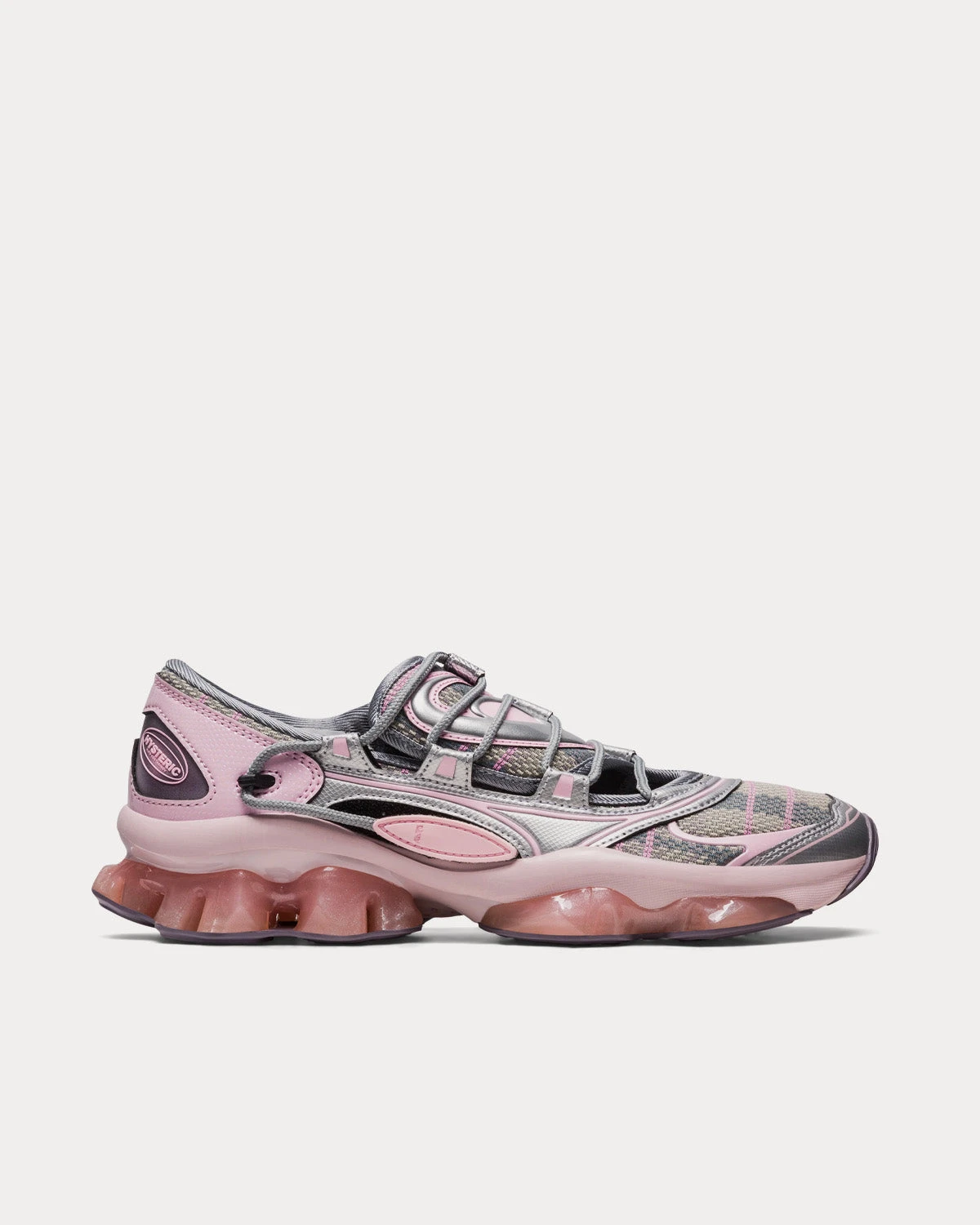 X Hysteric Glamour Gel-Quantum Lylia Pure Silver / Cotton Candy Slip On Sneakers 3 X Hysteric Glamour Gel-Quantum Lylia Pure Silver / Cotton Candy Slip On Sneakers