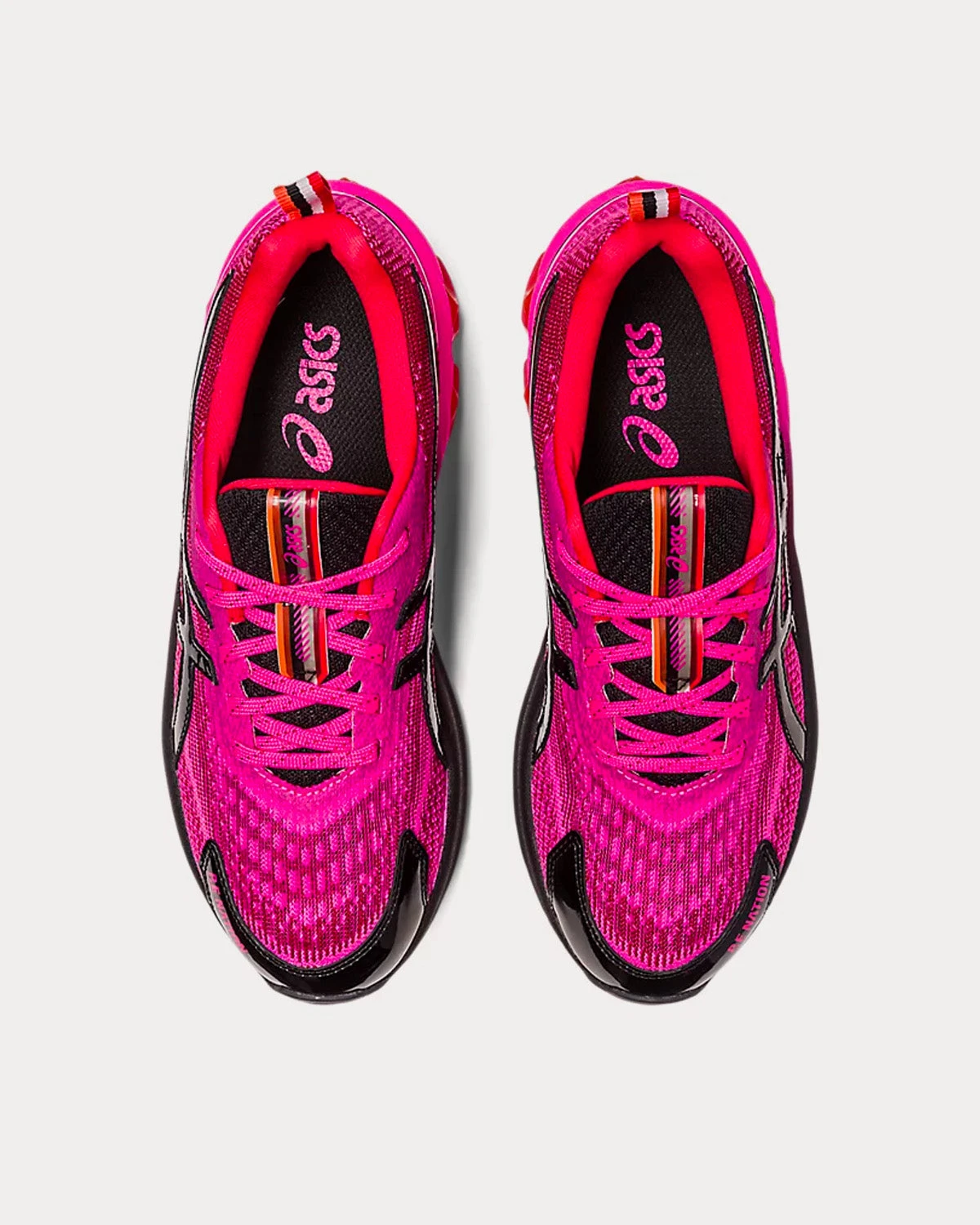 180 VII Pink Glo / Black Low Top Sneakers 4 180 VII Pink Glo / Black Low Top Sneakers - Image 2