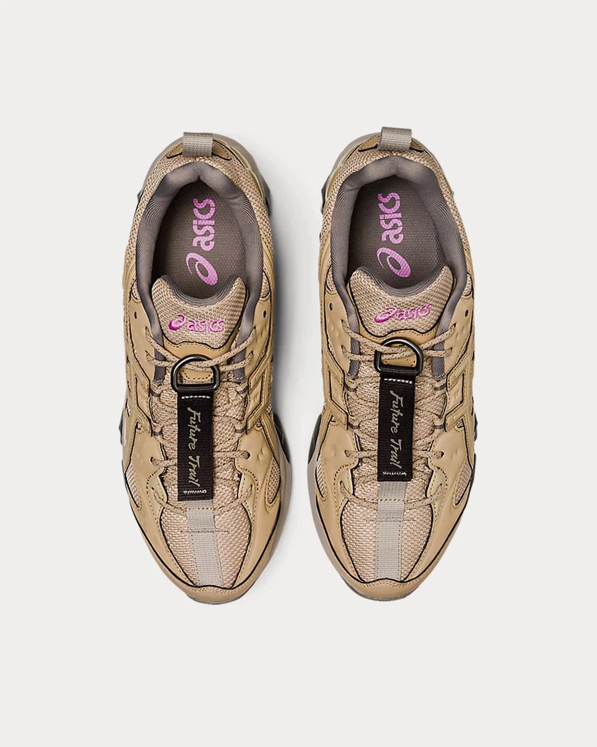 GEL-QUANTUM 360 VII KISO Feather Grey / Wood Crepe Low Top Sneakers 4 GEL-QUANTUM 360 VII KISO Feather Grey / Wood Crepe Low Top Sneakers - Image 2