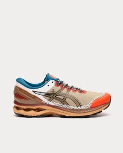 Gel-Kayano 27 De Lichen Green / Ox Brown Low Top Sneakers