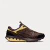 UN1-S Jogger X81 Coffee Bean / Dark Brown Low Top Sneakers -Asics asics UN1 SJOGGERX81 COFFEEBEAN DARKBROWN low top sneakers 1