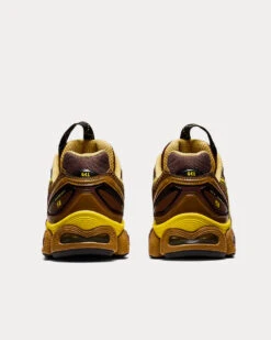 UB3-S GEL-NIMBUS 9 Rum Raisin / Green Sheen Low Top Sneakers -Asics asics mens UB3 SGEL NIMBUS9 RumRaisin GreenSheen low top sneakers 4