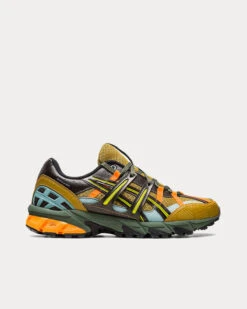 Gel-Sonoma 15-50 Olive Oil / Dark Brown Low Top Sneakers