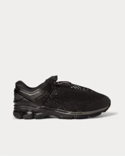 GEL-Kayano 26 Mesh-Panelled Rubber And Leather Black Low Top Sneakers