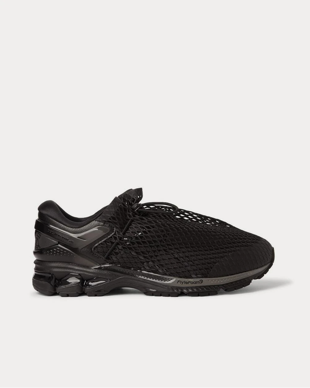 GEL-Kayano 26 Mesh-Panelled Rubber And Leather Black Low Top Sneakers 3 GEL-Kayano 26 Mesh-Panelled Rubber And Leather Black Low Top Sneakers