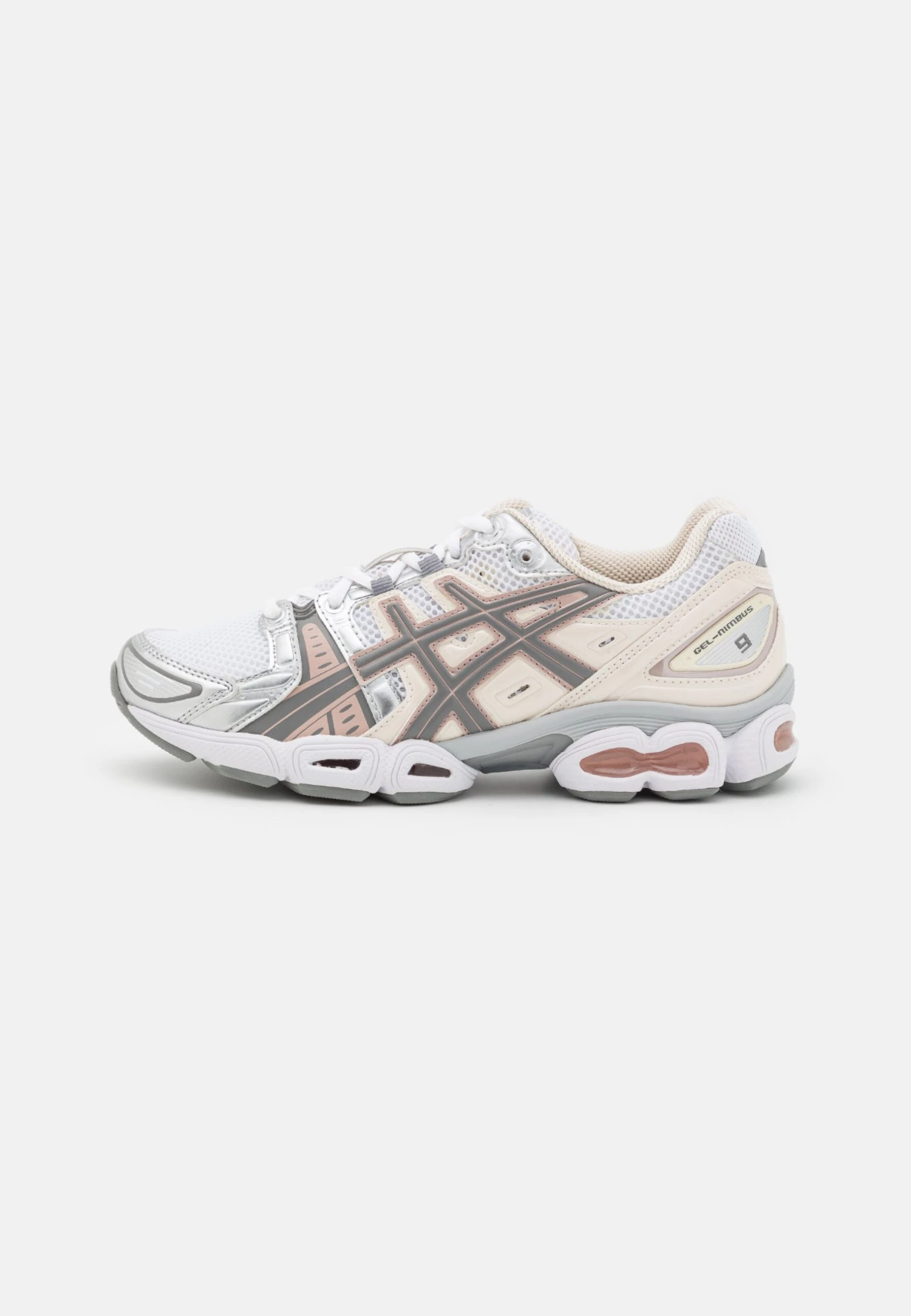 ASICS SportStyle Gel-Nimbus 9 - Trainers - White/Oatmeal 4 ASICS SportStyle Gel-Nimbus 9 - Trainers - White/Oatmeal - Image 2