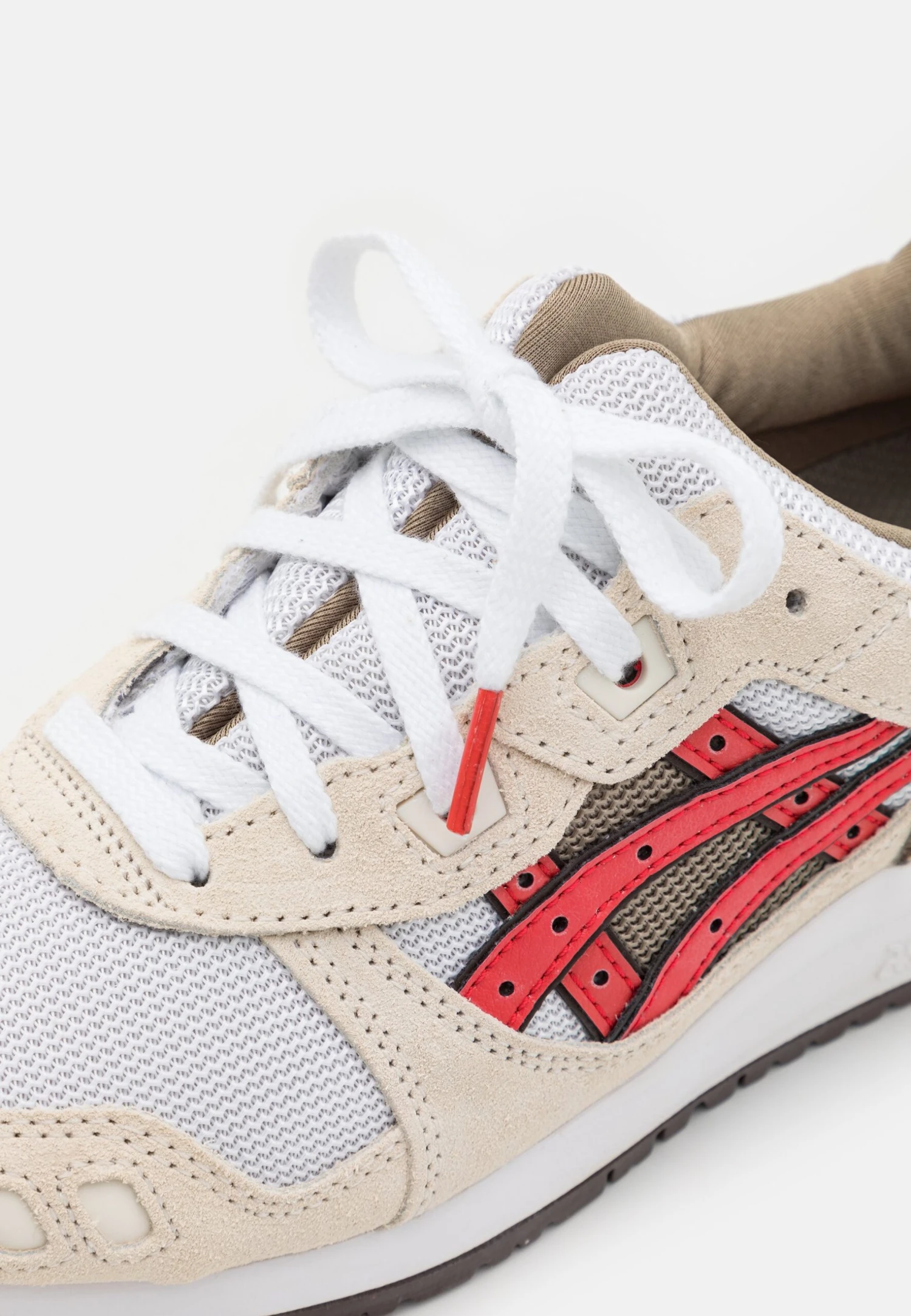 ASICS SportStyle Gel-Lyte Iii Og Unisex - Trainers - Smoke Grey/Red Alert 8 ASICS SportStyle Gel-Lyte Iii Og Unisex - Trainers - Smoke Grey/Red Alert - Image 6